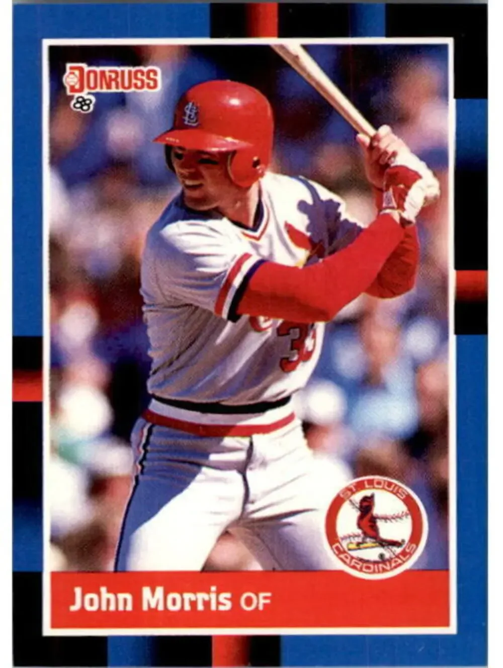 1988 John Morris Donruss Baseball Card #480